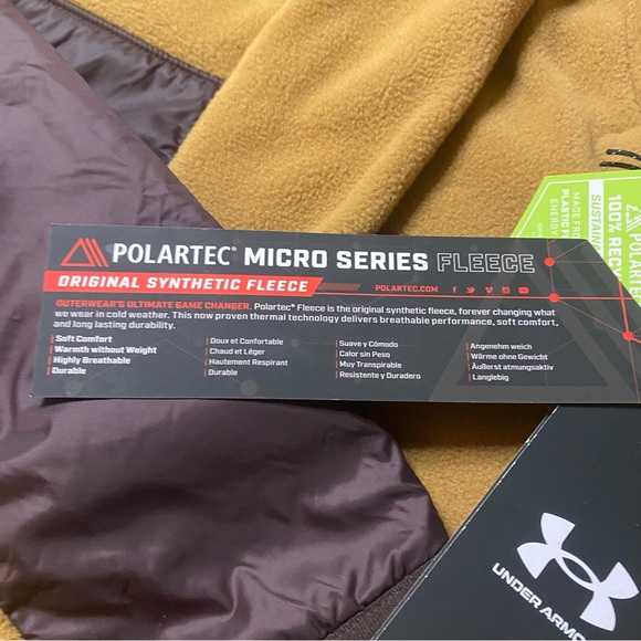 Under Armour Men’s Polartec Fleece NEW Large - Picture 5 of 9